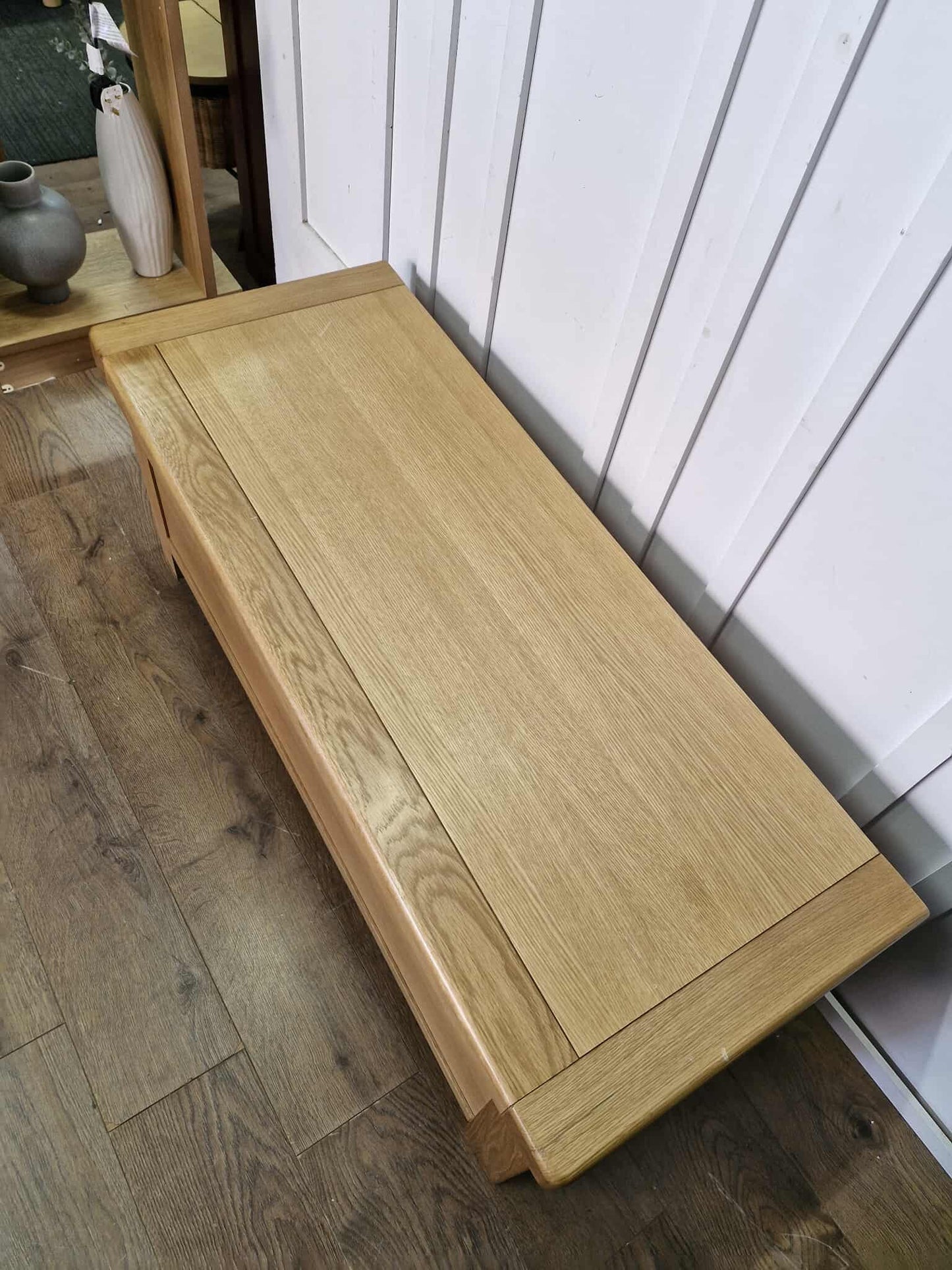 Oak Blanket End Of Bed Storage Box / Trunk