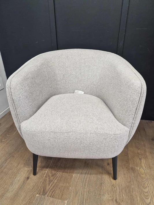 Tub chair /  Armchair Light Dove Grey