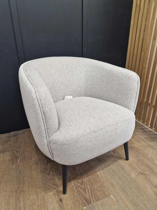 Tub chair /  Armchair Light Dove Grey