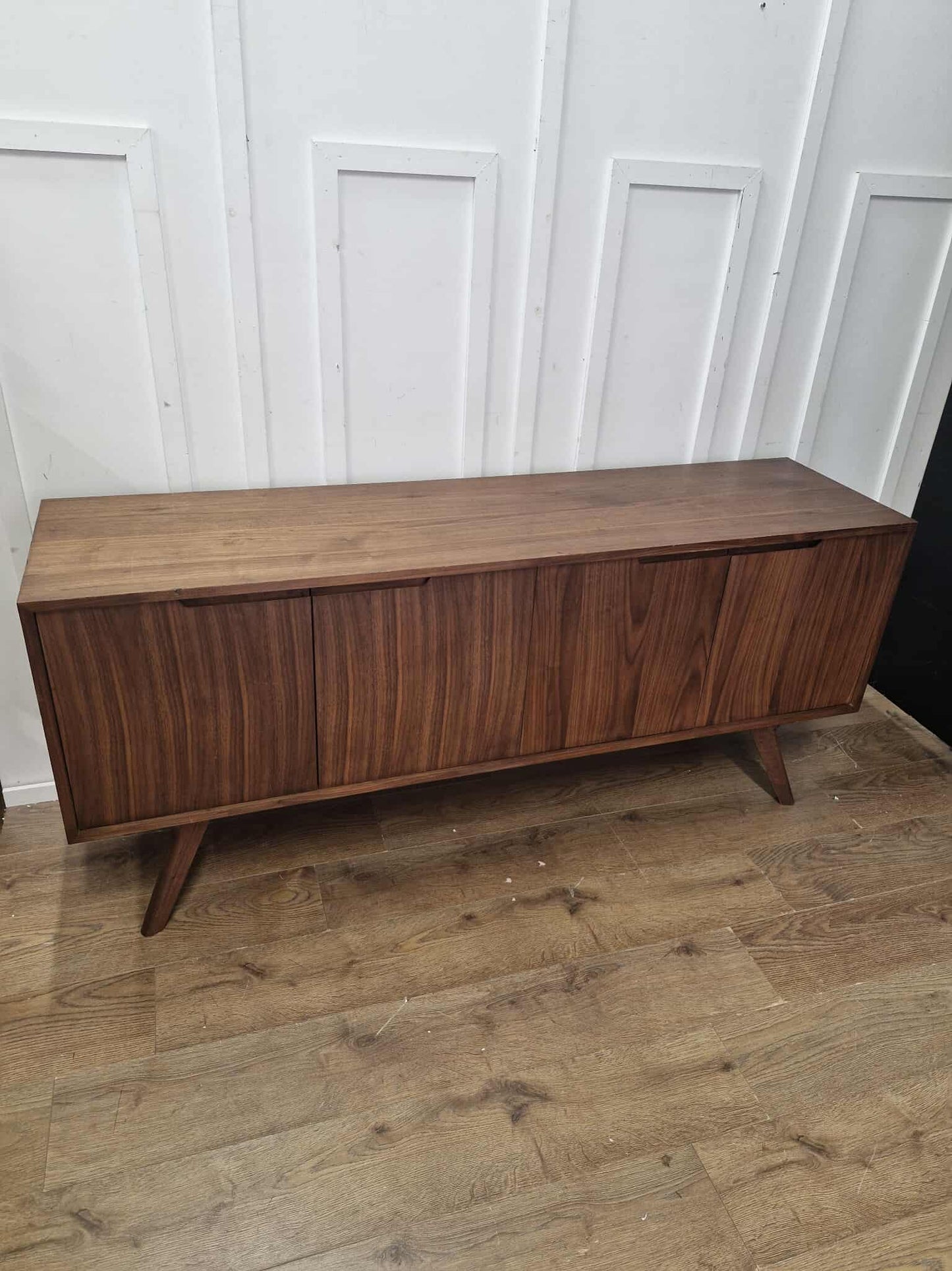 Large Dark wood Sideboard 4 doors