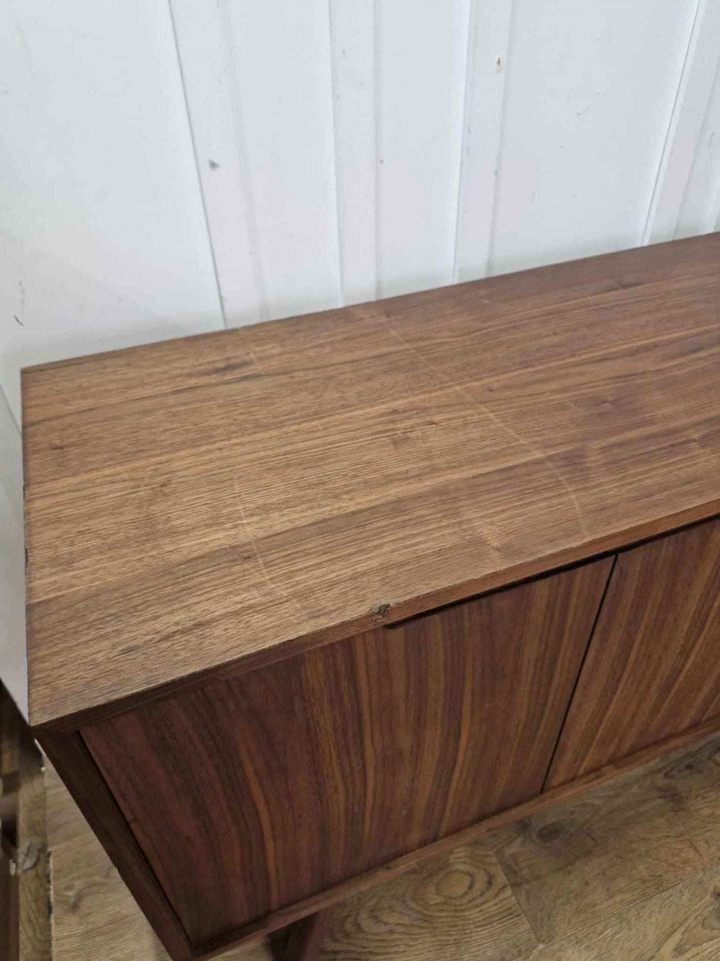 Large Dark wood Sideboard 4 doors