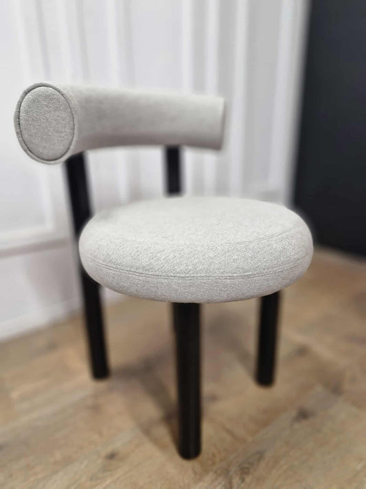 Occasional Chair Black and Grey / Tom Dixon Style