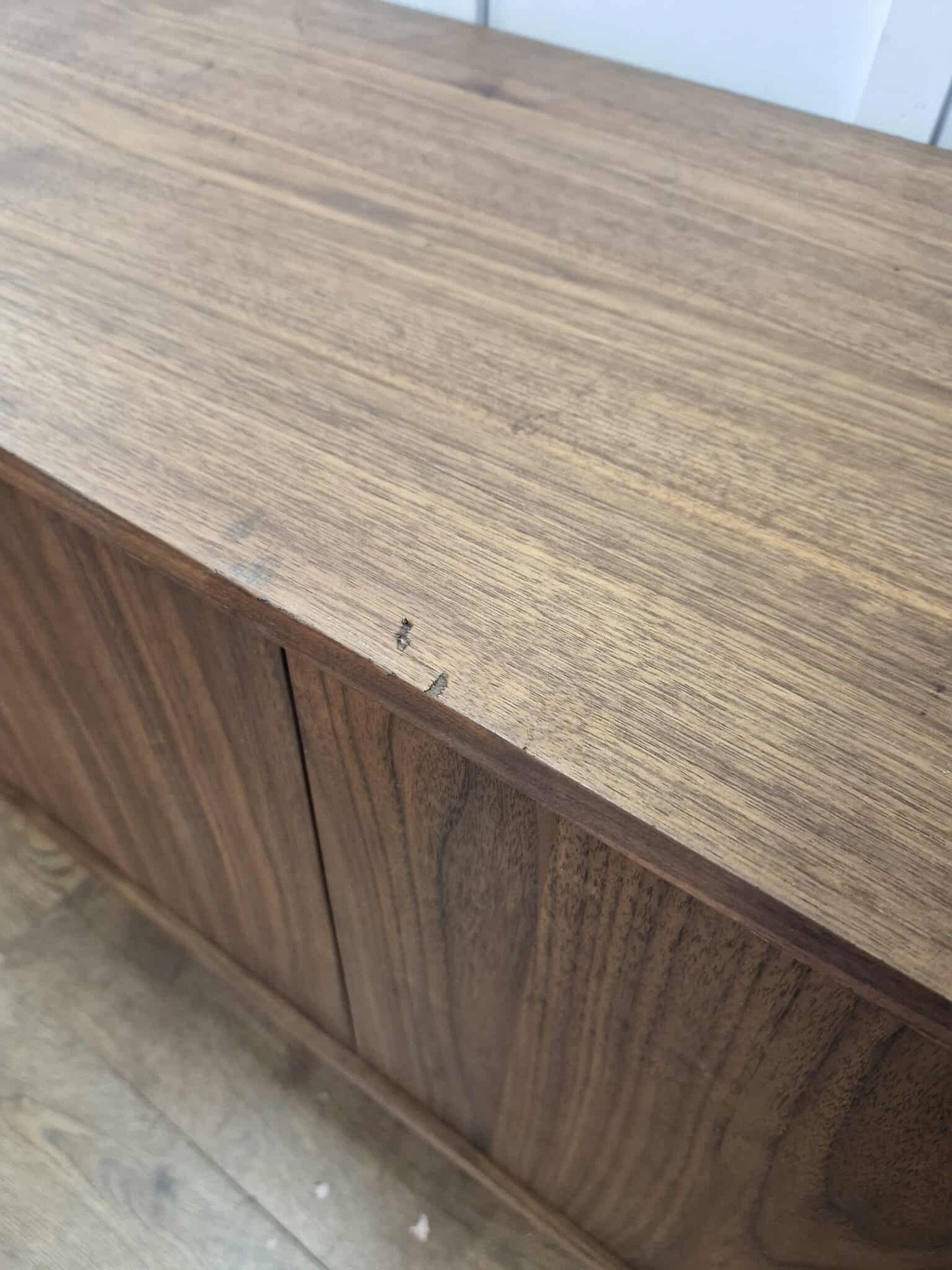 Large Dark wood Sideboard 4 doors