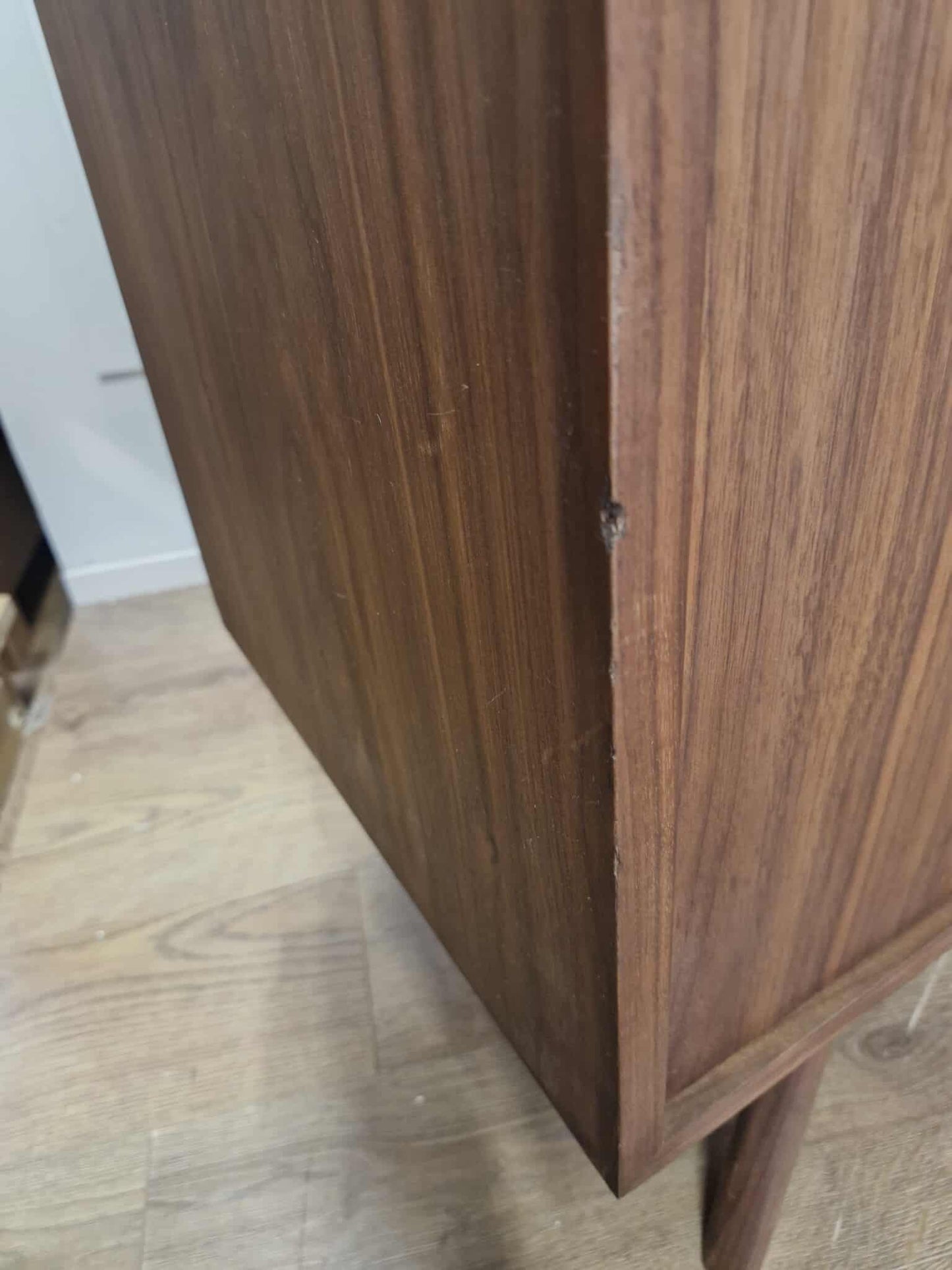 Large Dark wood Sideboard 4 doors
