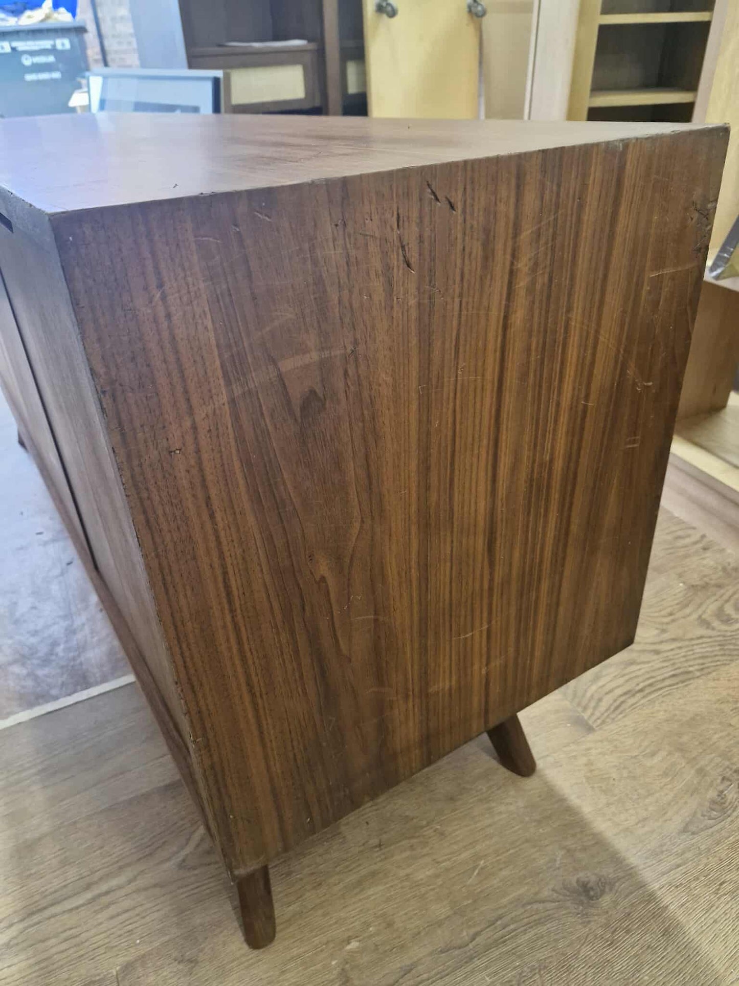 Large Dark wood Sideboard 4 doors