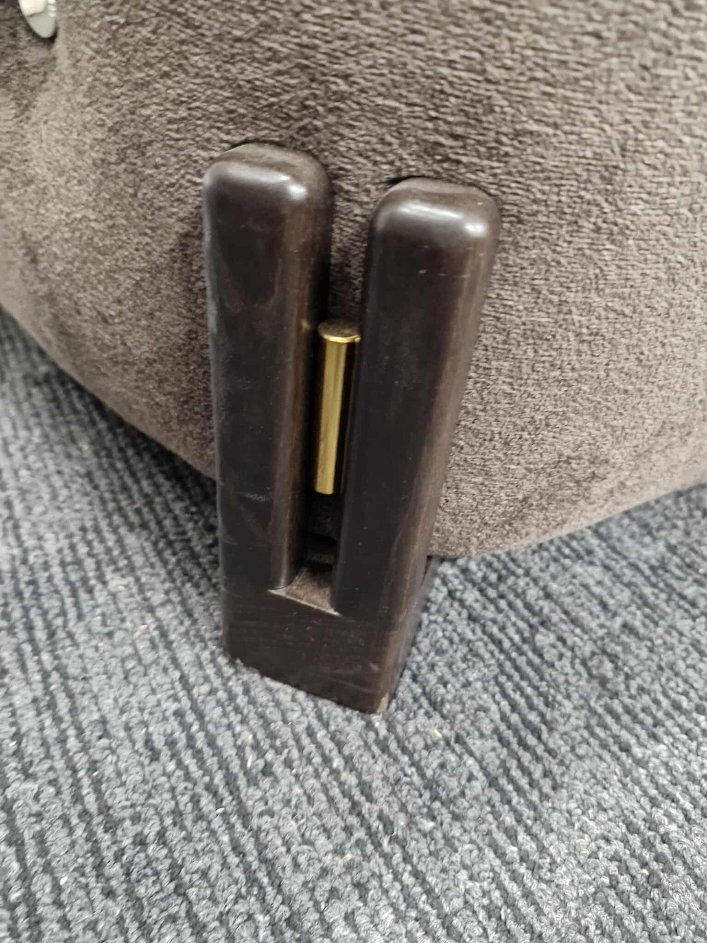 Brown Mocha Cuddler Small Sofa / DFS Ted Baker Grove