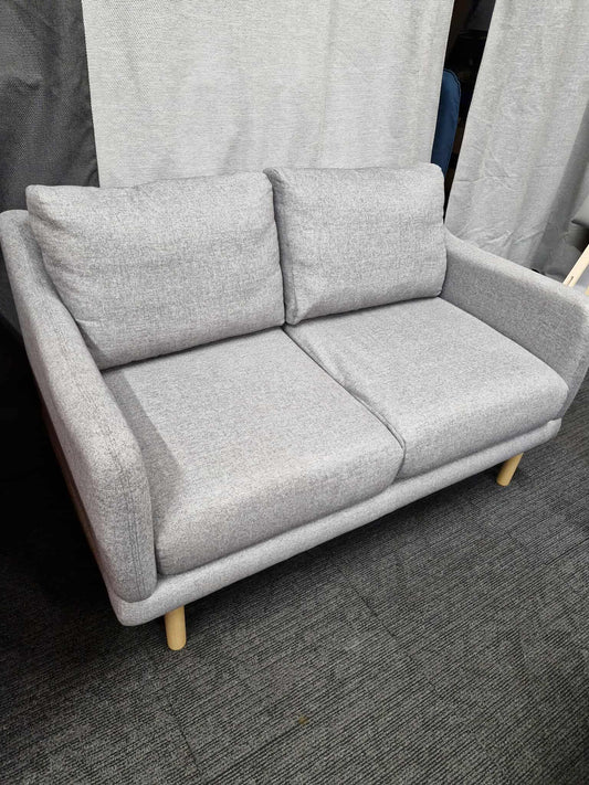 Small Grey 2 Seater Sofa /  John Lewis Sweep