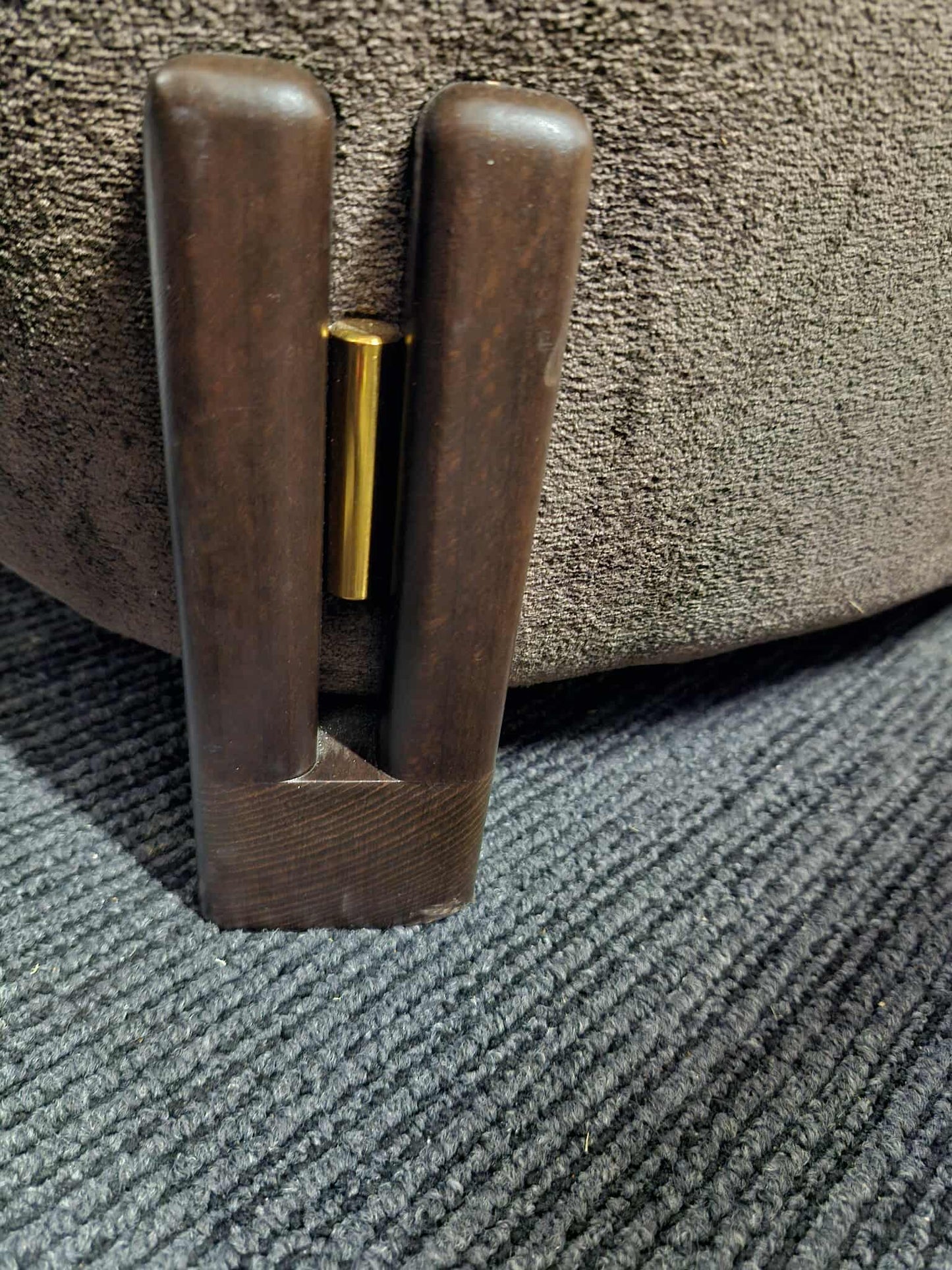 Brown Mocha Cuddler Small Sofa / DFS Ted Baker Grove