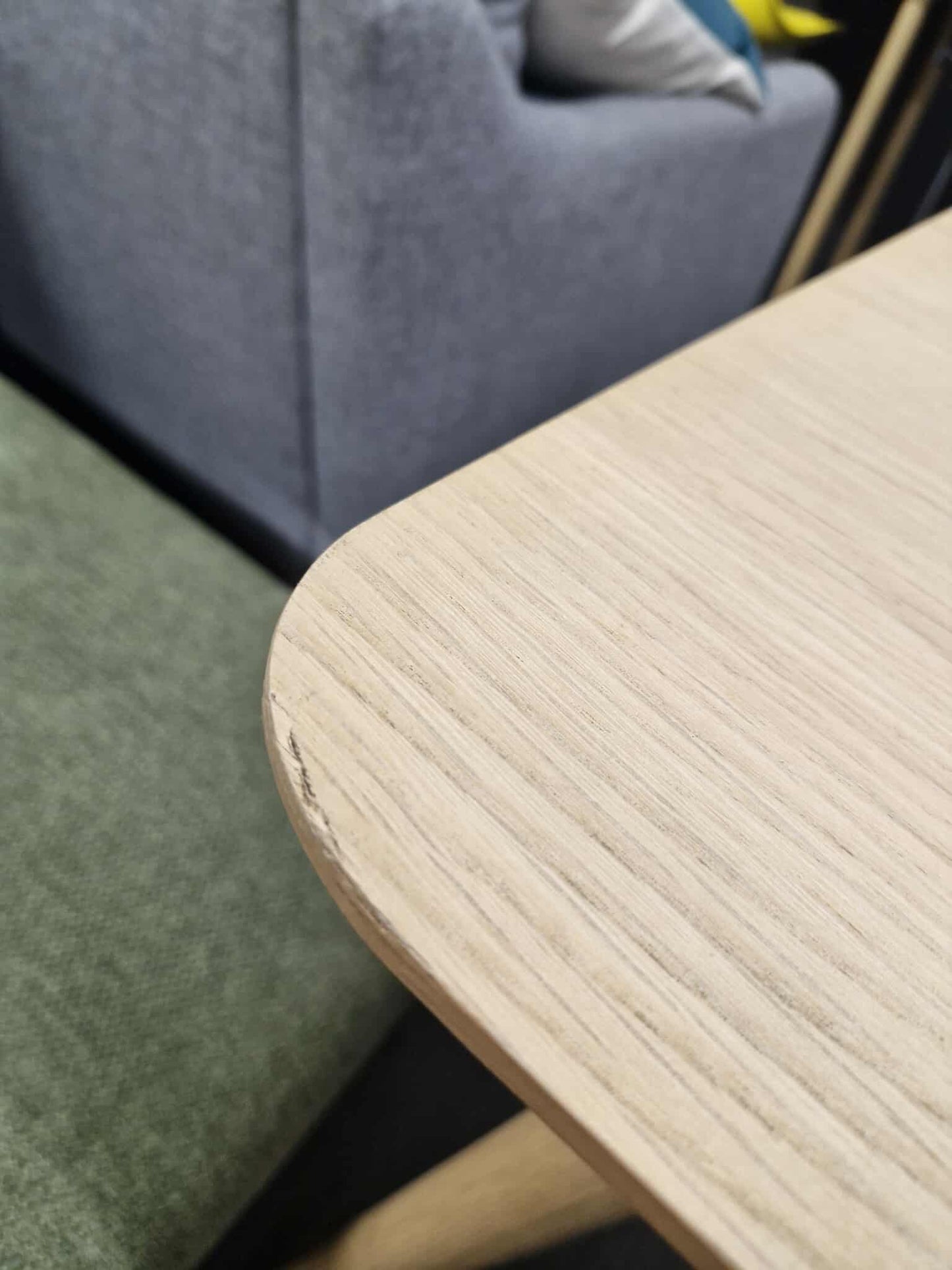 Light Oak Small Dining Table / 2-4 Seater