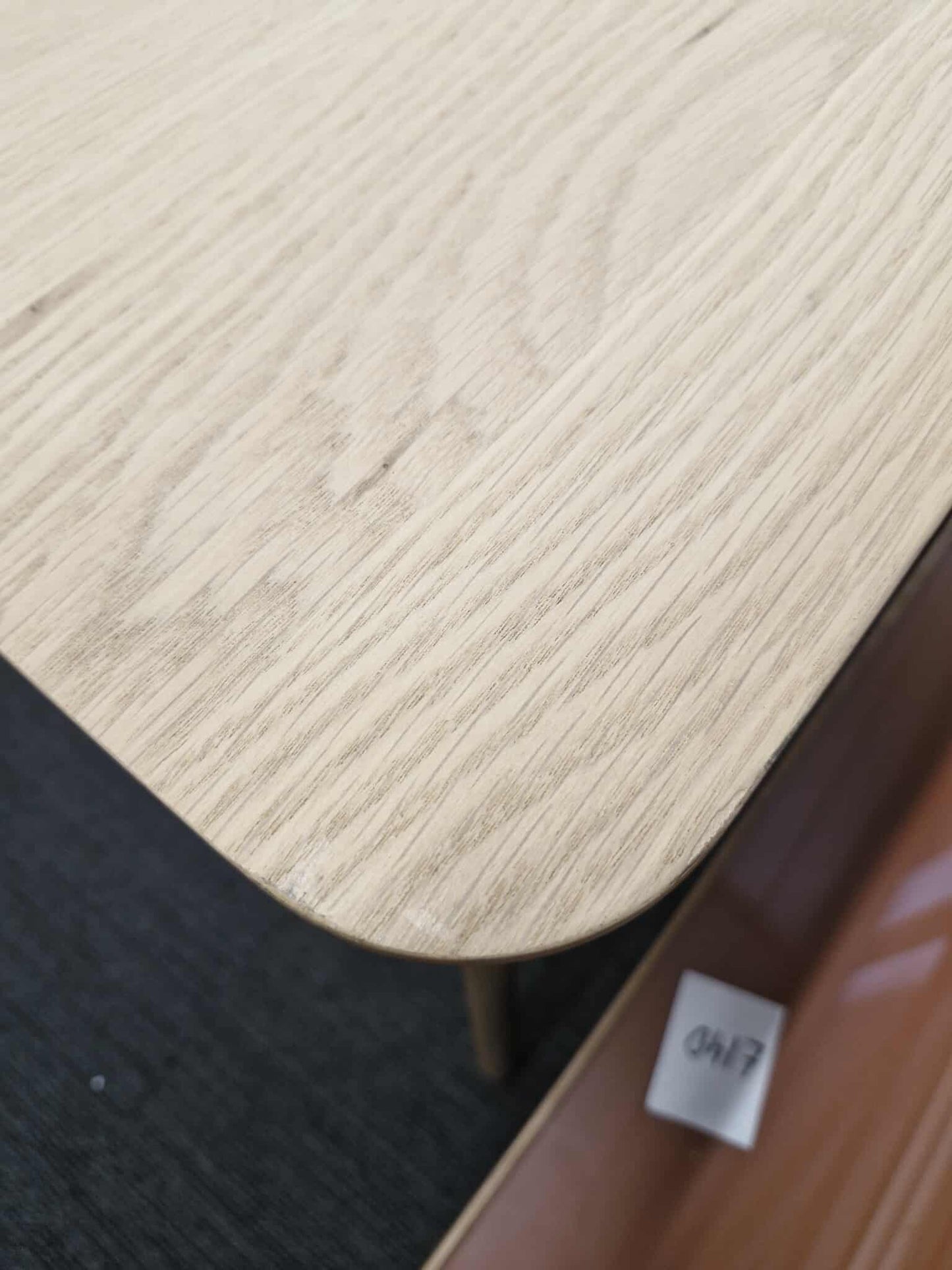 Light Oak Small Dining Table / 2-4 Seater