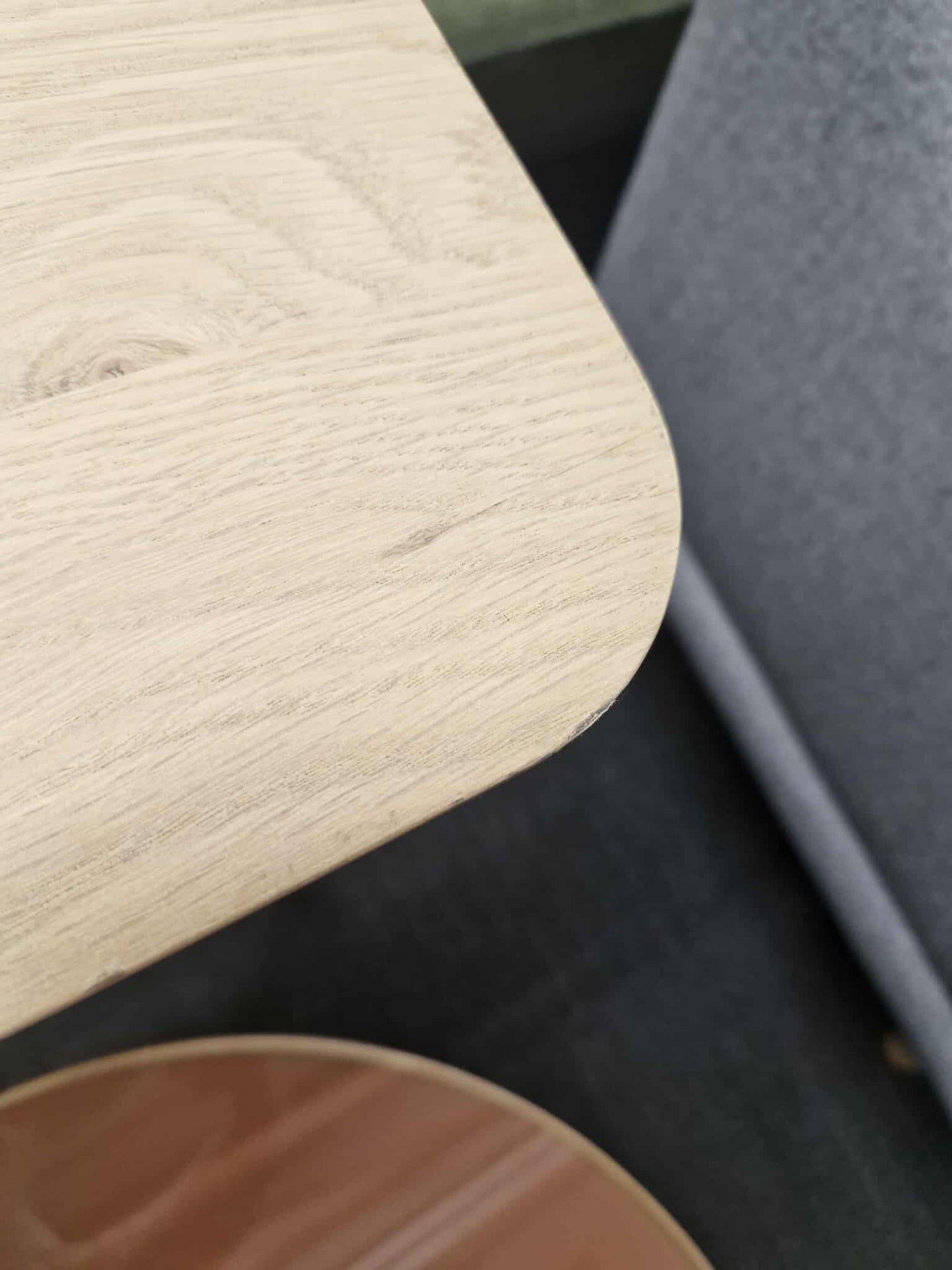 Light Oak Small Dining Table / 2-4 Seater