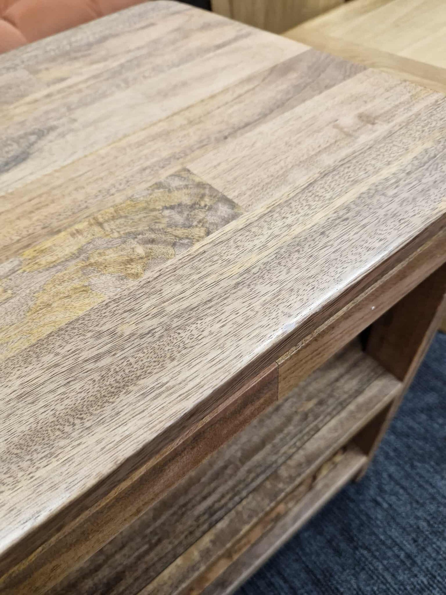 Small Solid Wood TV Stand