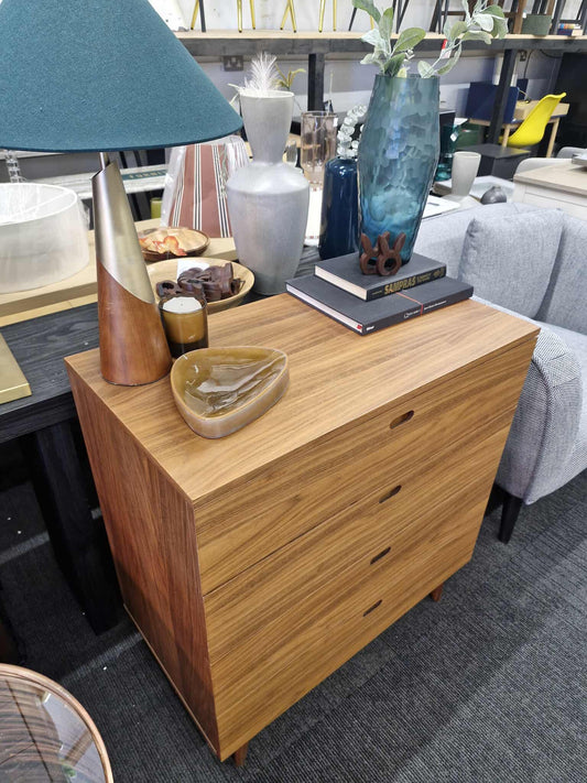 Mid Century Vintage Style Chest of 4 drawers