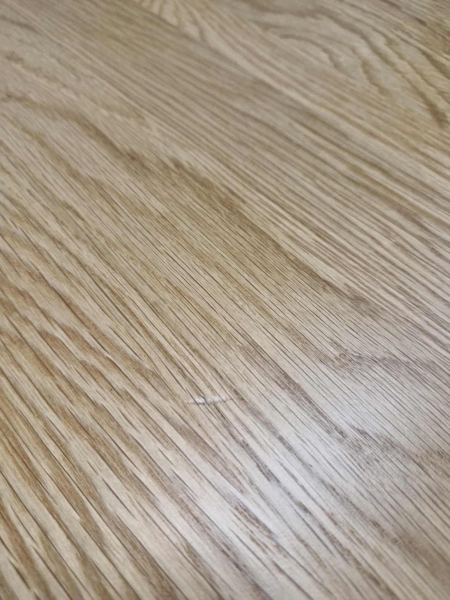 Solid Oak and Black Metal Dining Table 6 seater  / Oak Furnitureland Maine