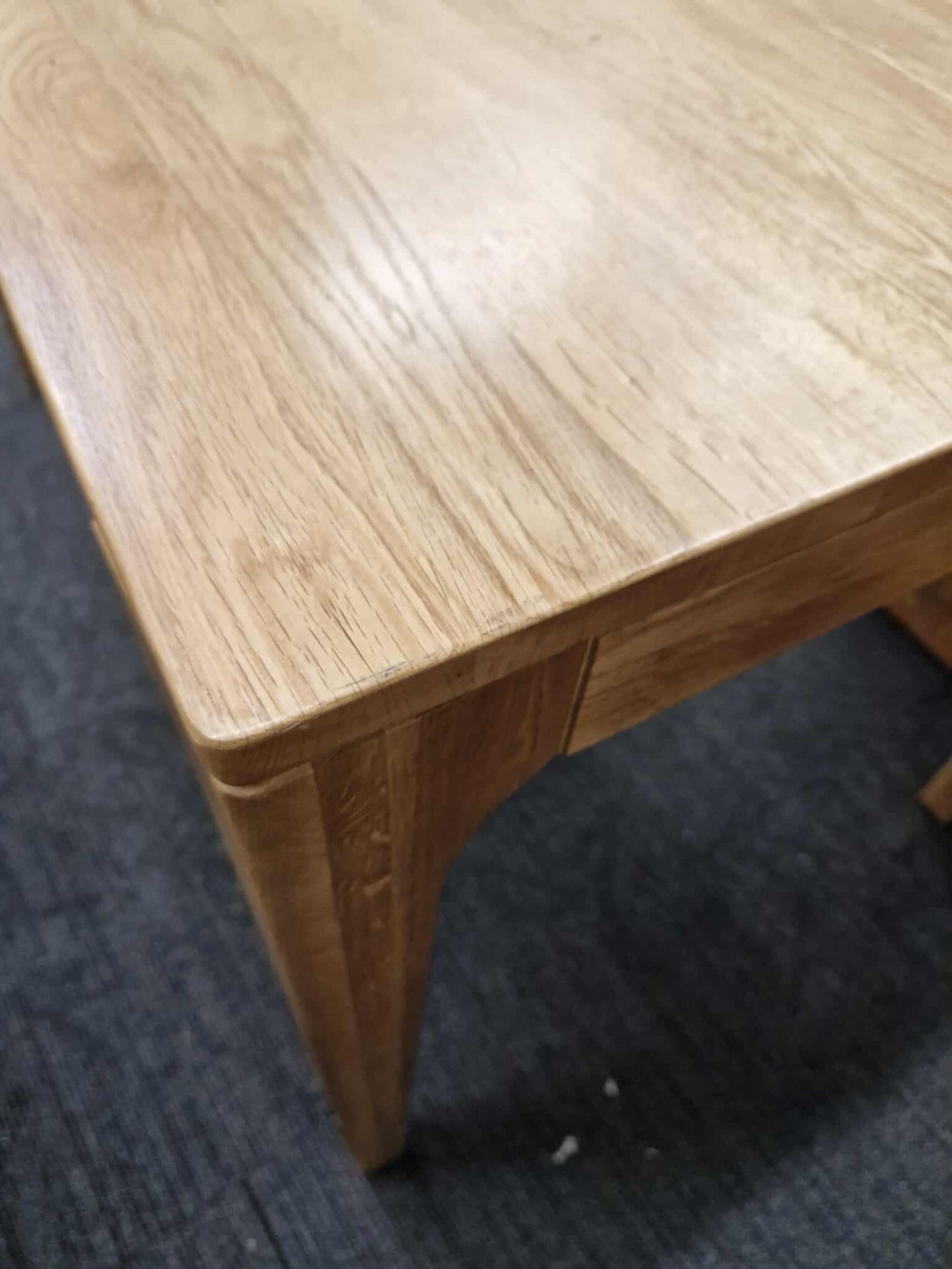 Solid Oak Scandi Style Dining Table / Oak Furnitureland Durham