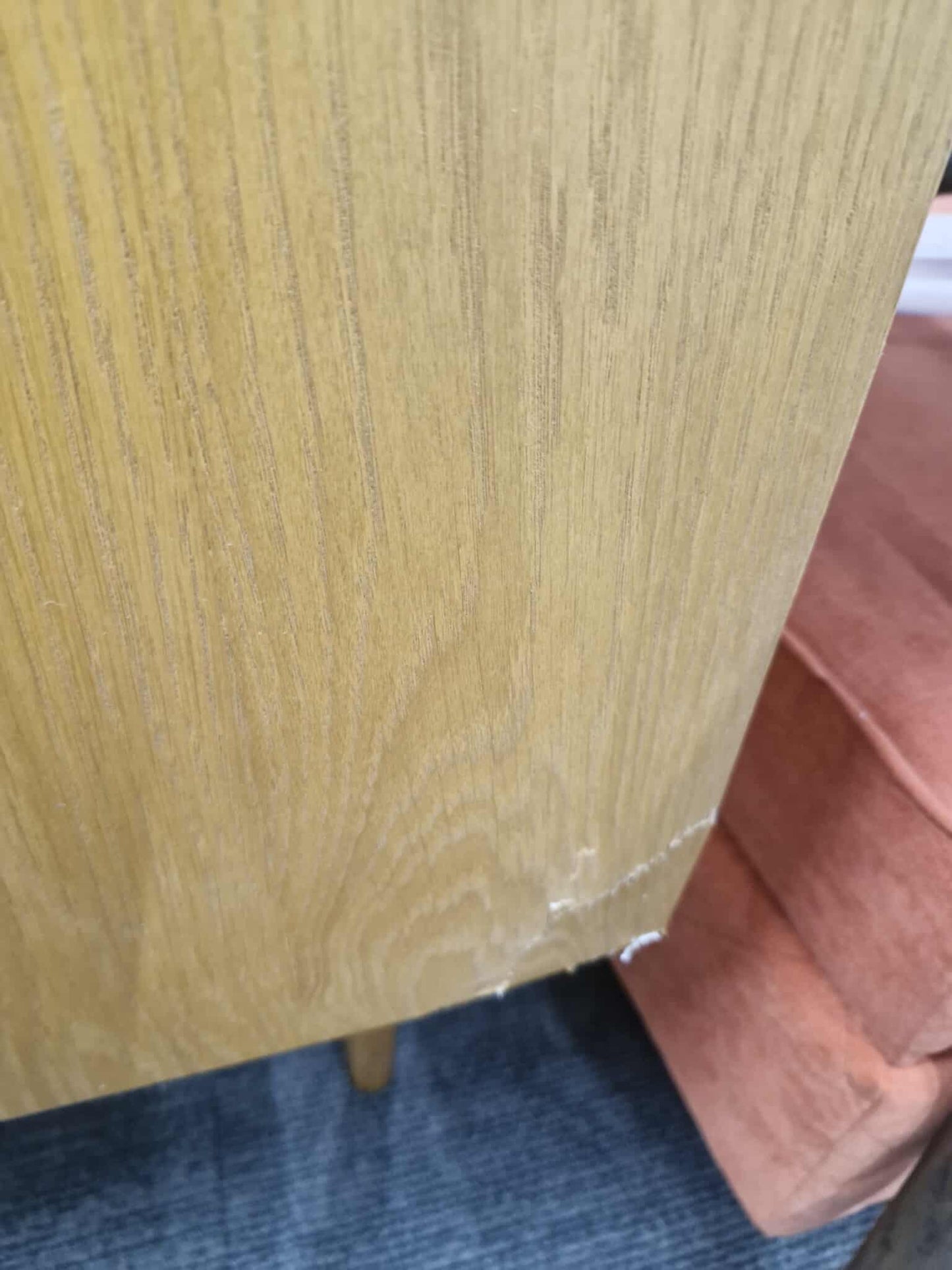 Vintage Style Small Cabinet / Dark Oak Vanity Unit