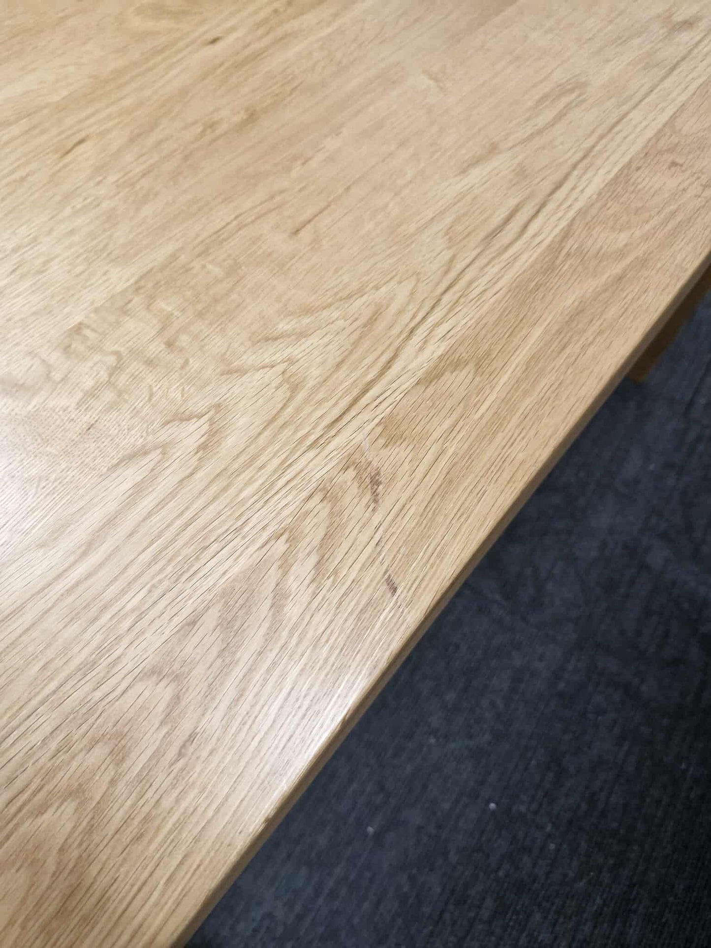 Solid Oak Scandi Style Dining Table / Oak Furnitureland Durham