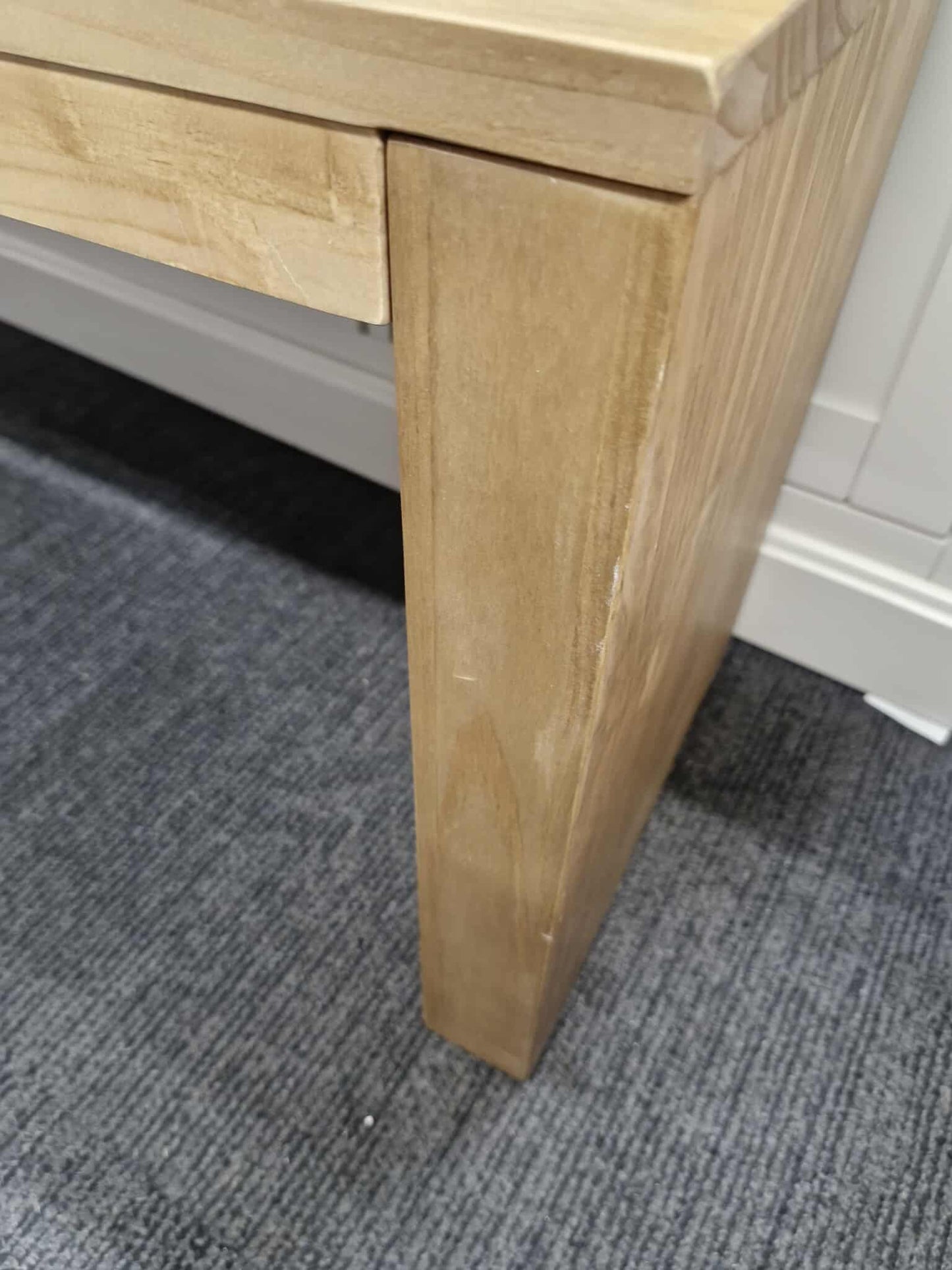 Solid Pine Bench 110cm