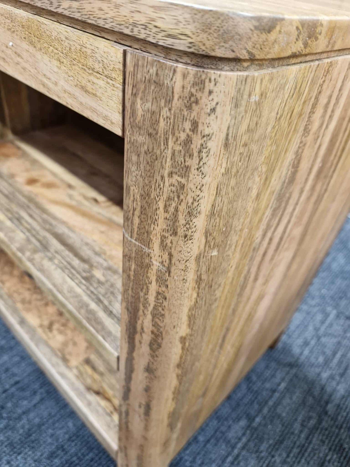 Small Solid Wood TV Stand