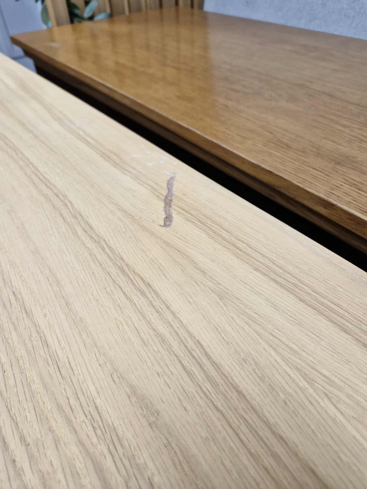 Oak and Grey Large Sideboard