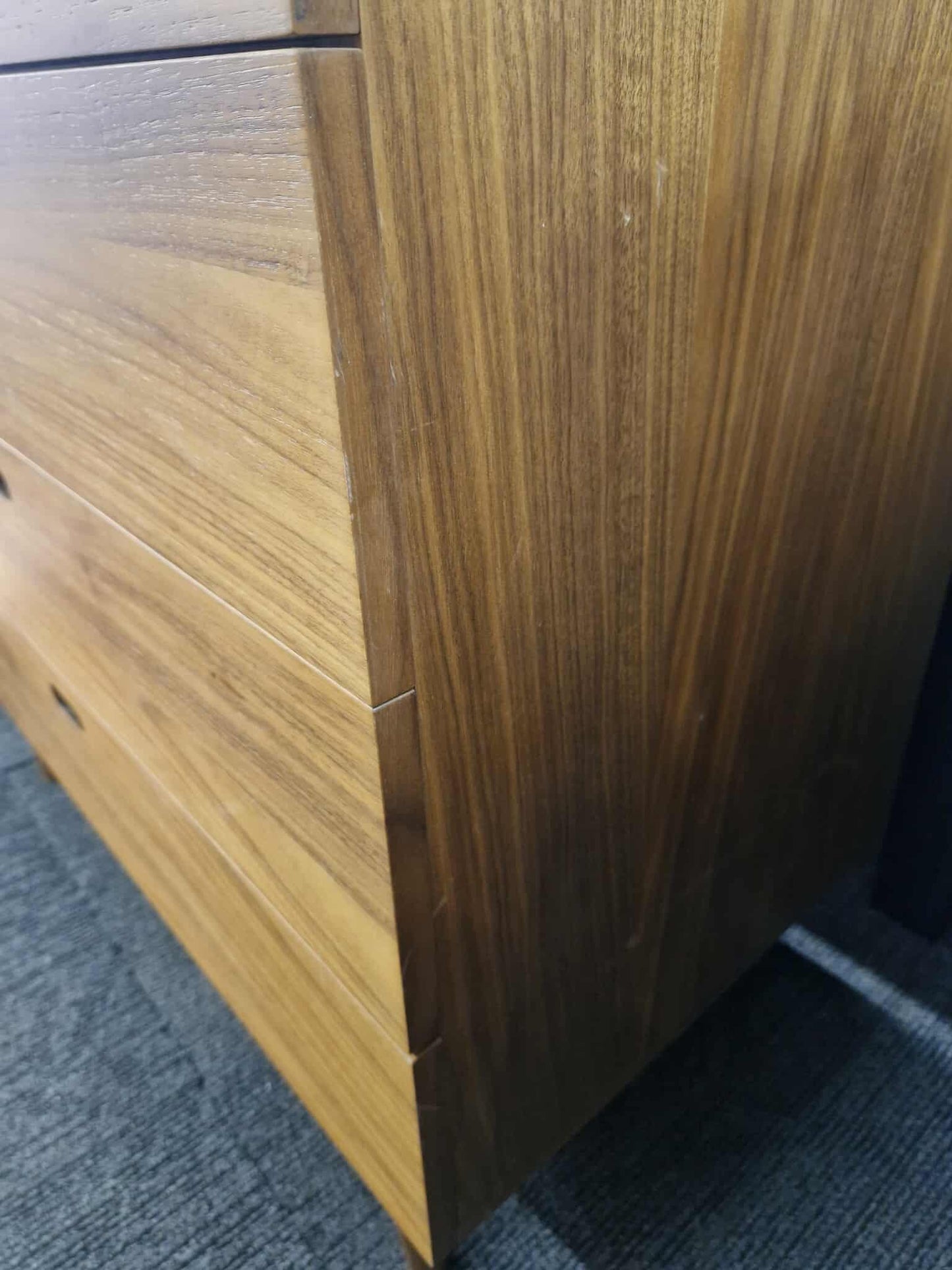 Mid Century Vintage Style Chest of 4 drawers