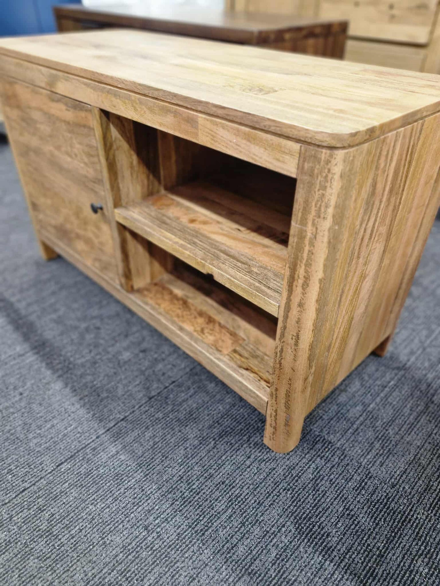 Small Solid Wood TV Stand