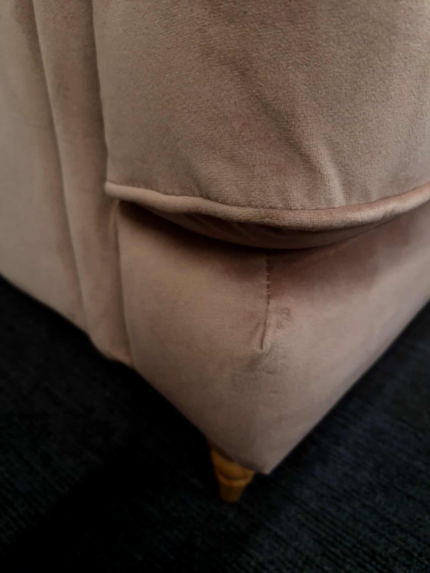 Pink Velvet Armchair