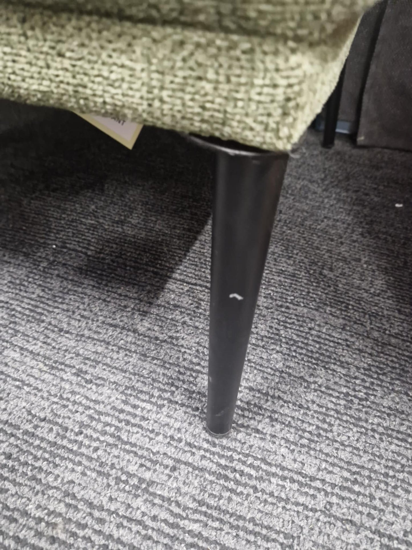 Chaise Lounge Dark Green / Left Hand side