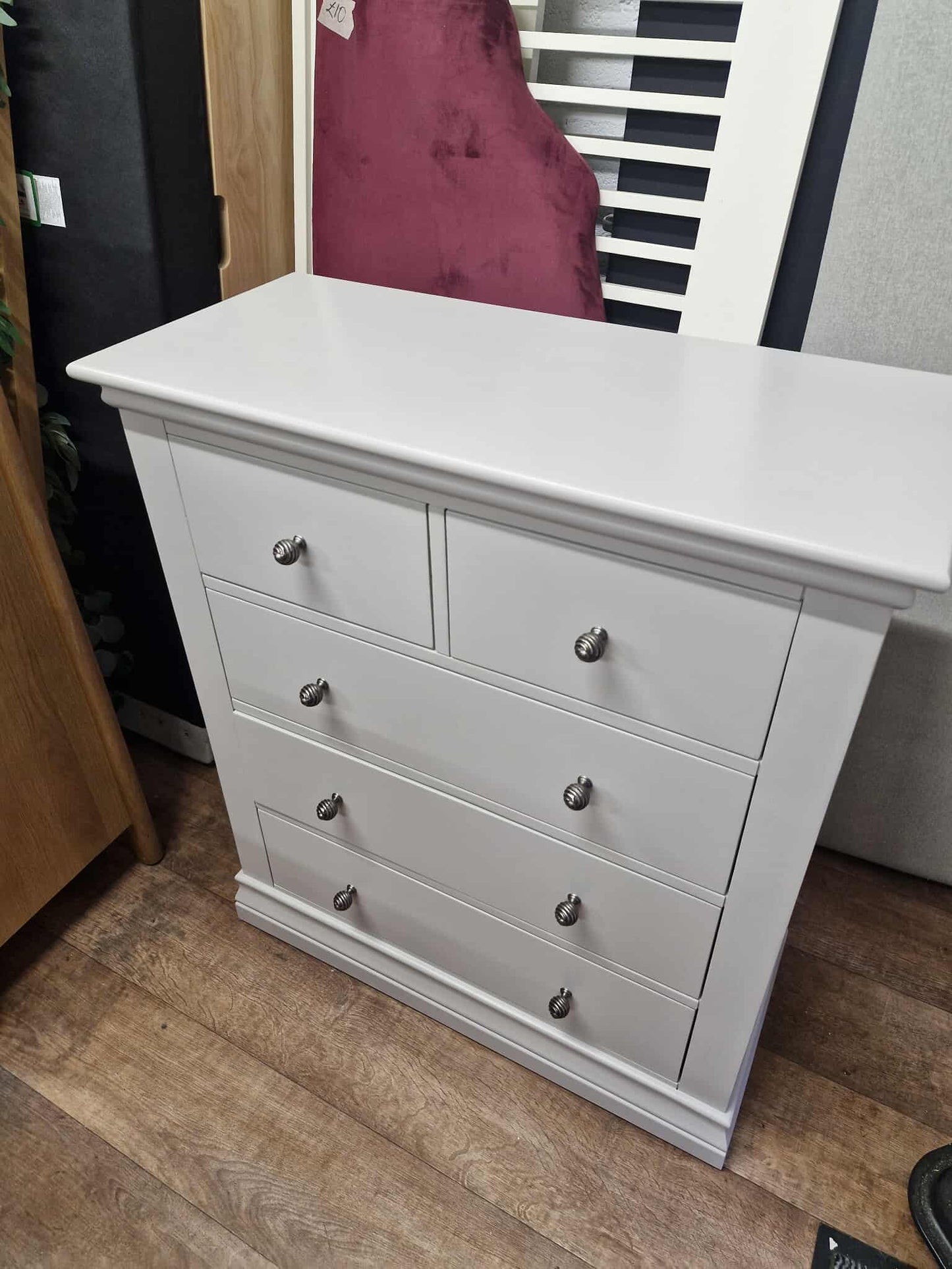 Chest of Drawers 2+3 / Light Dove Grey