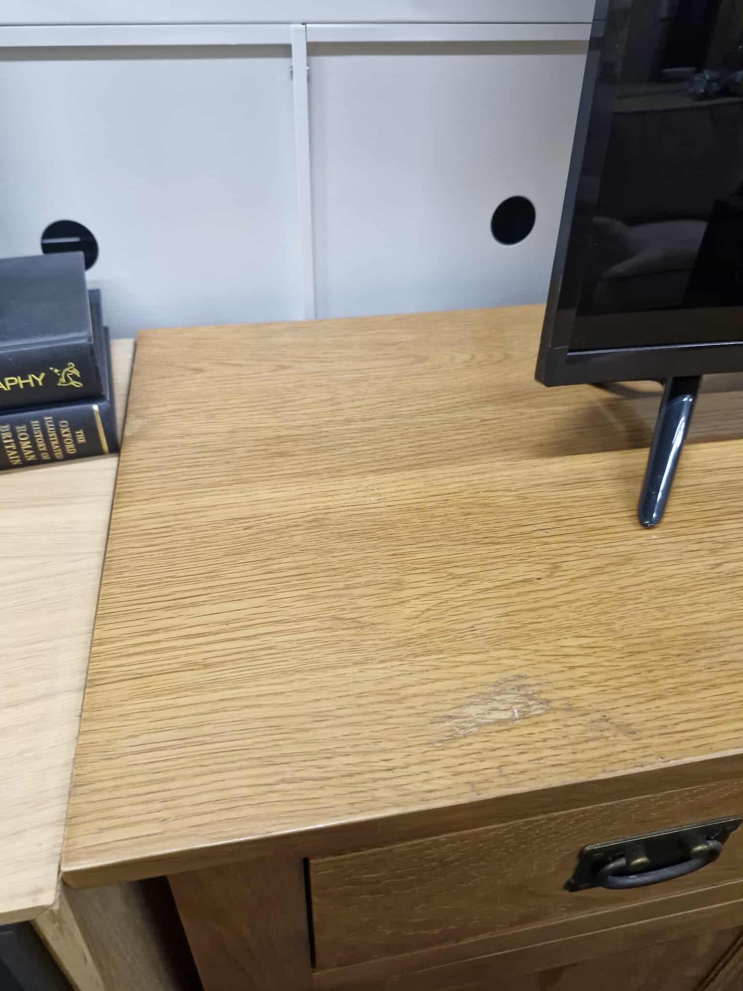 Large Rustic Oak Sideboard