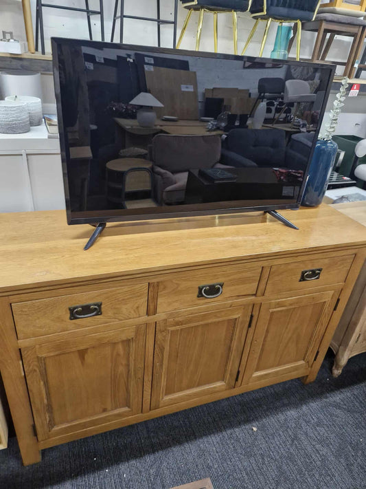 Large Rustic Oak Sideboard