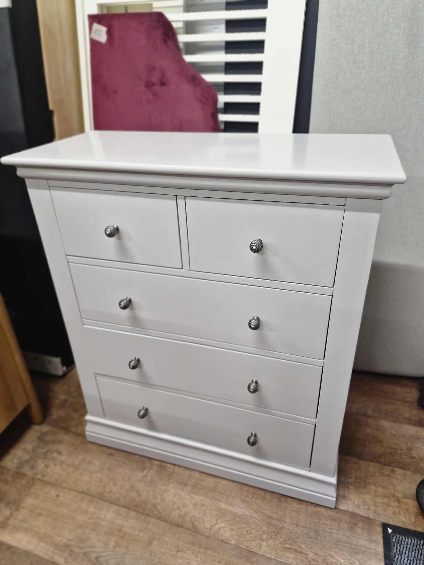 Chest of Drawers 2+3 / Light Dove Grey