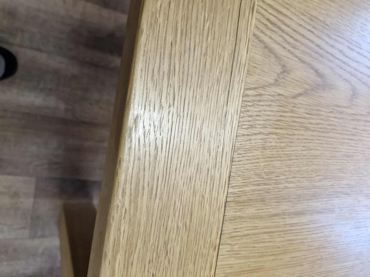 Solid Oak Extending Dining Table 180cm+50