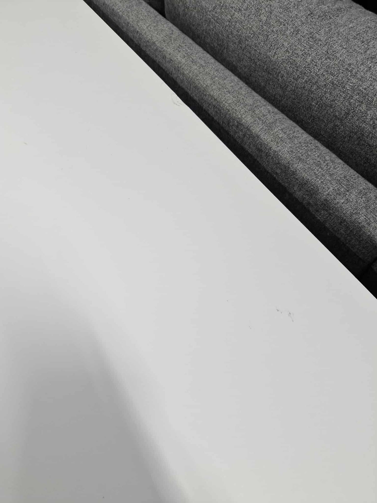 White and wood Large Desk