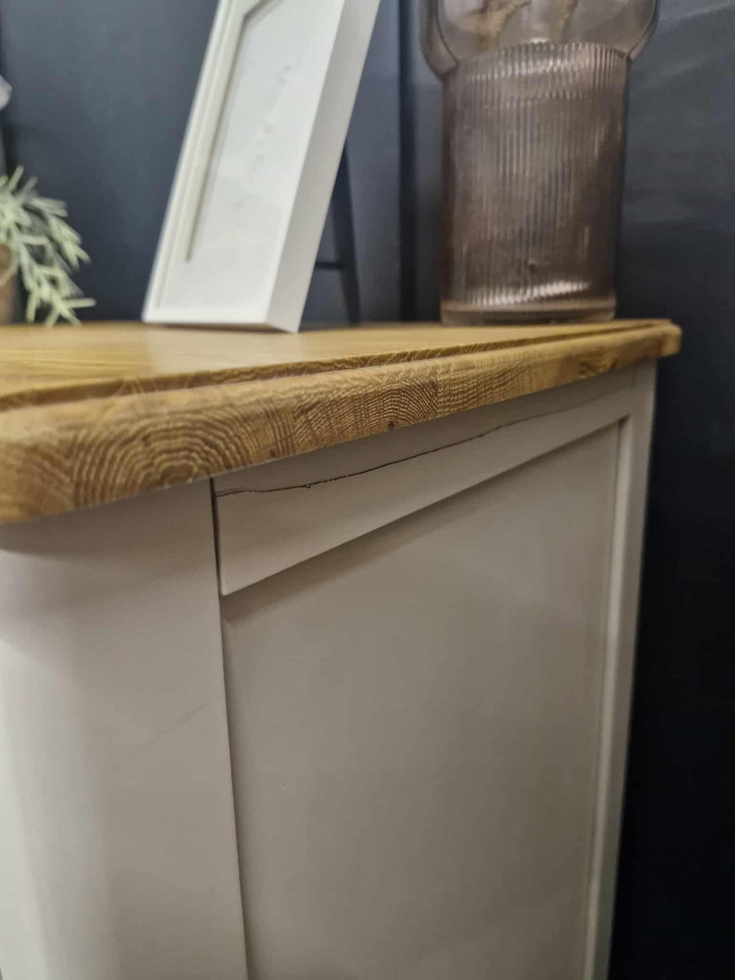 Chest of Drawers / Grey and Oak Wood / Oak Furnitureland Henley