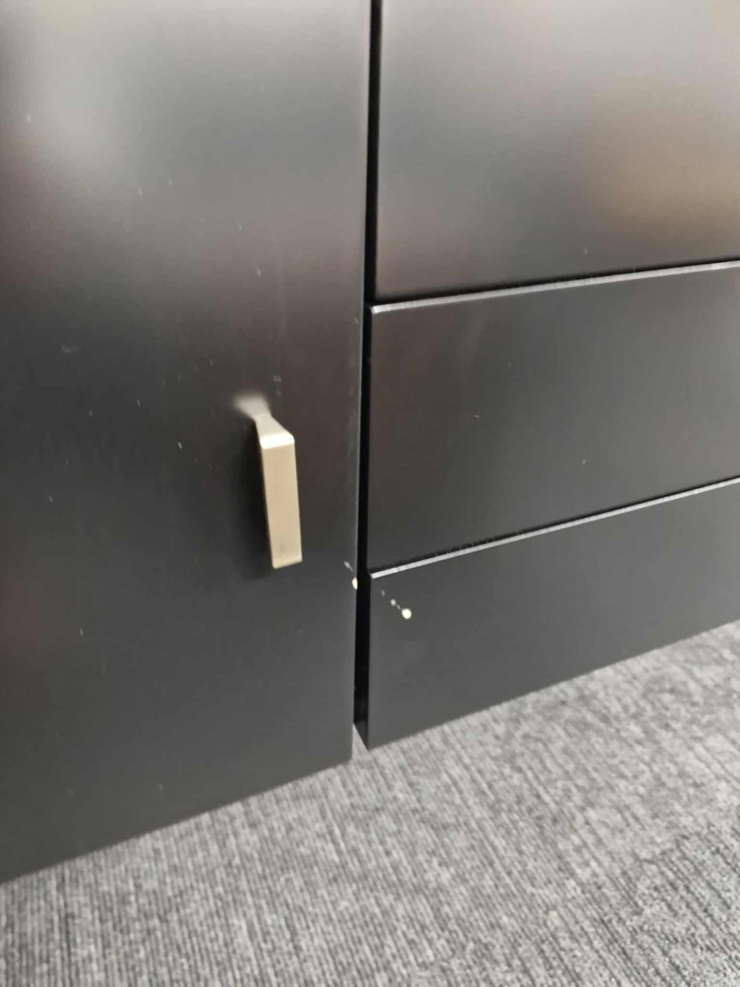 Black and Gold High Sideboard / La Redoute Novani