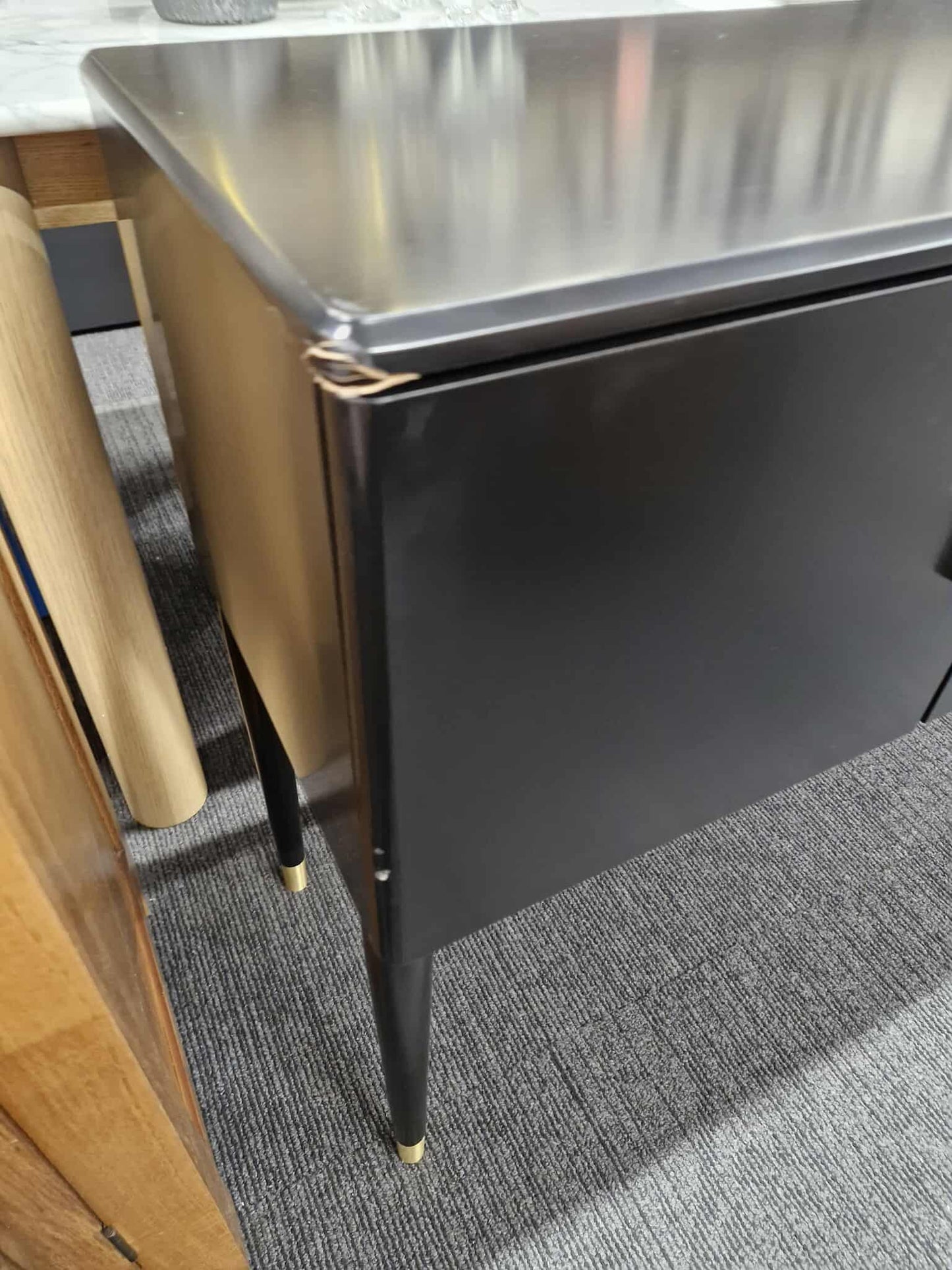 Black and Gold High Sideboard / La Redoute Novani