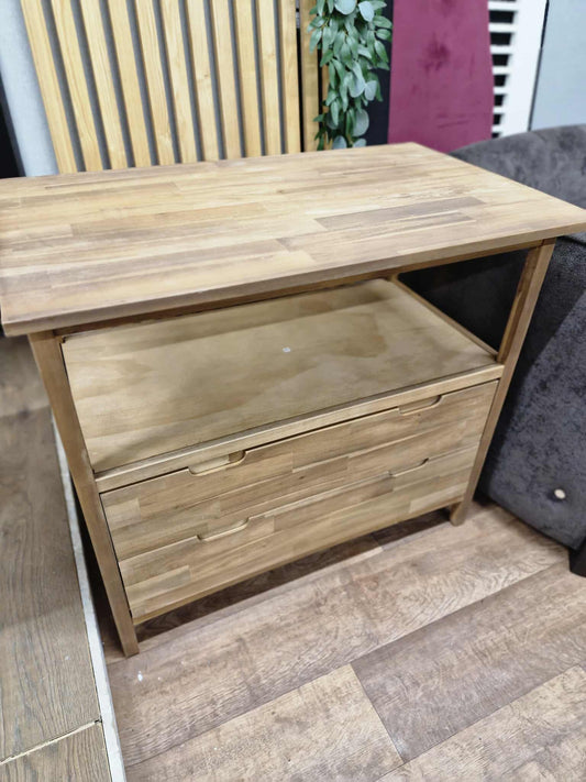 Solid Acacia Wood Cabinet / Sink Vanity Unit