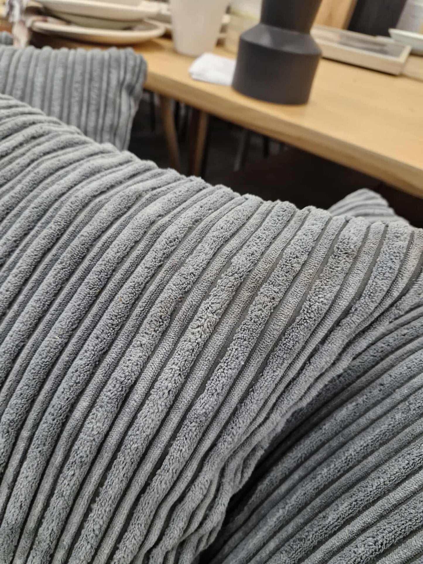 3 Seater Sofa Mink Dark Grey