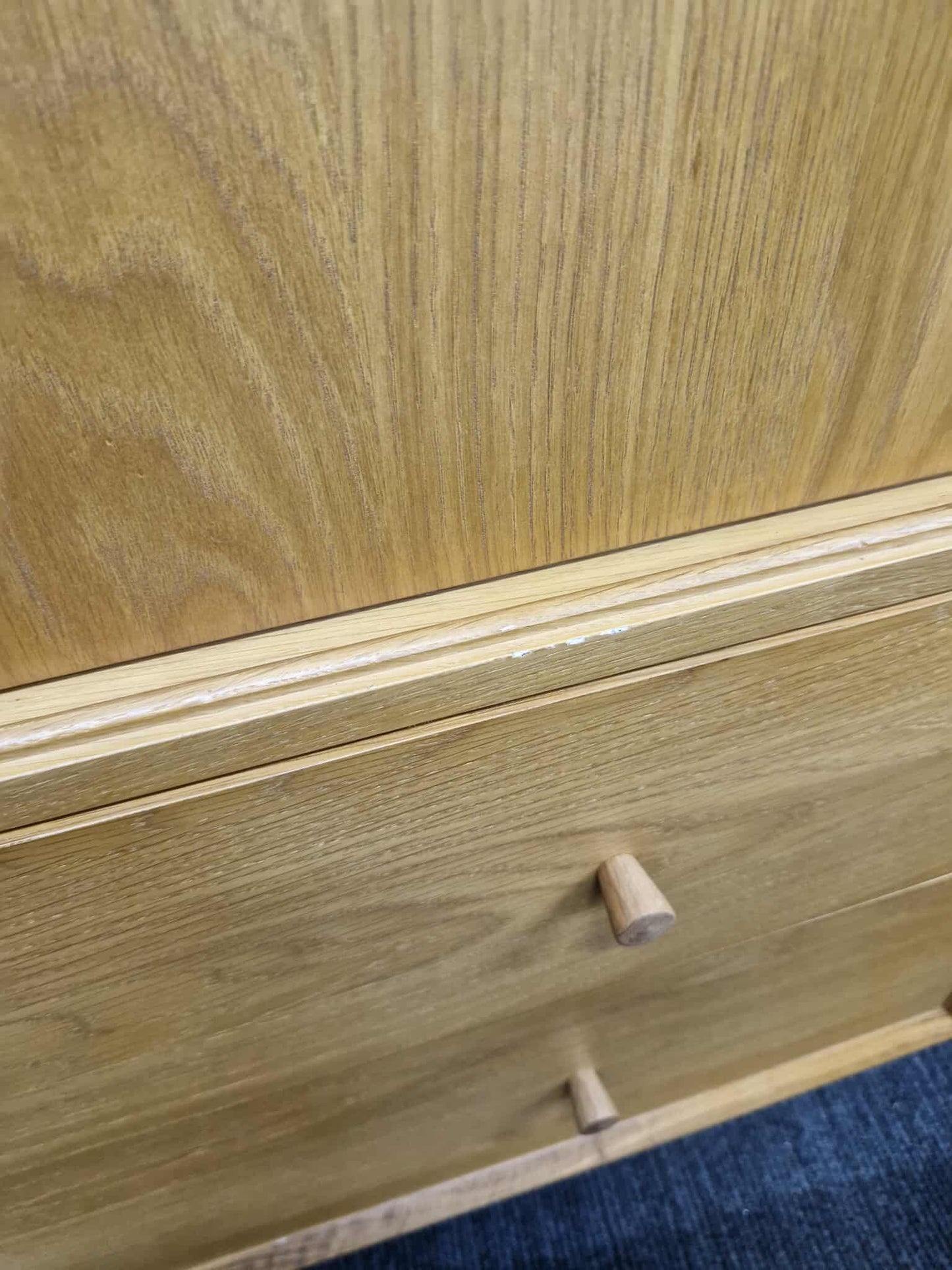 Vintage Style 2 Door Wardrobe with 2 drawers