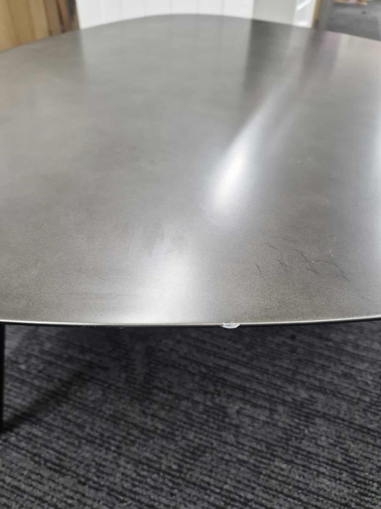 Small Black Gun Metal Coffee Table ¦   Théoline Ex Display