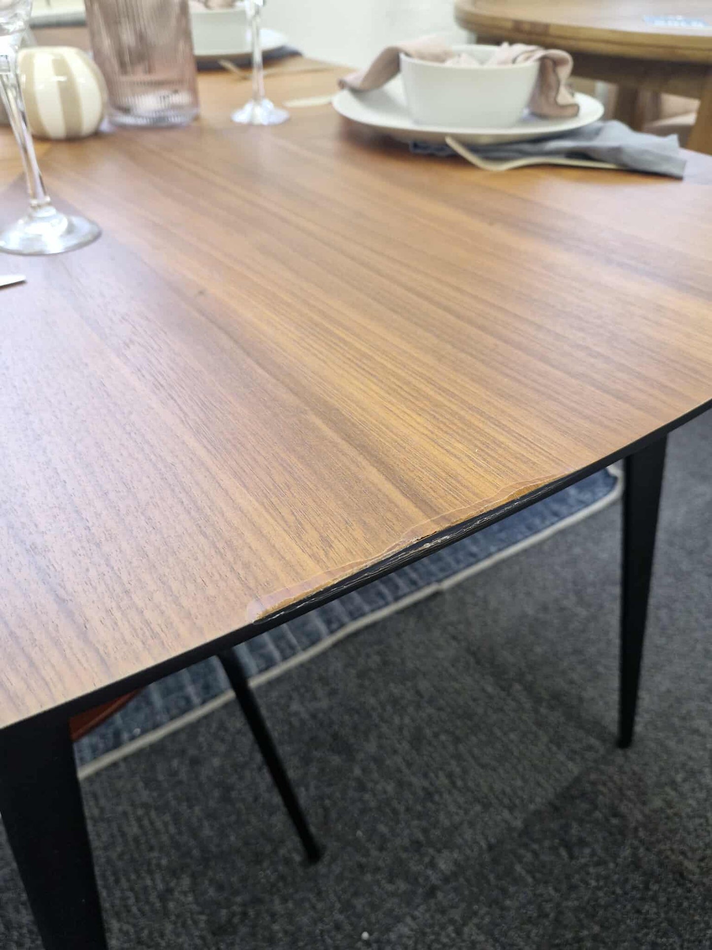 Dining table Vintage-Style Inlaid / RRP £525