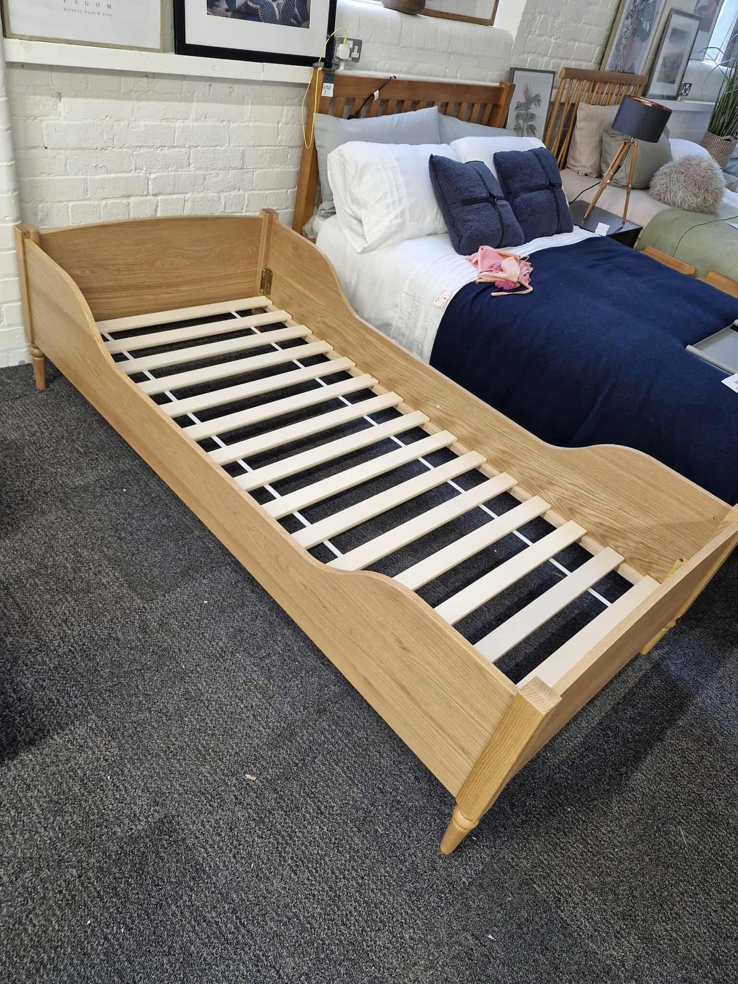 Oak Single Child Bed