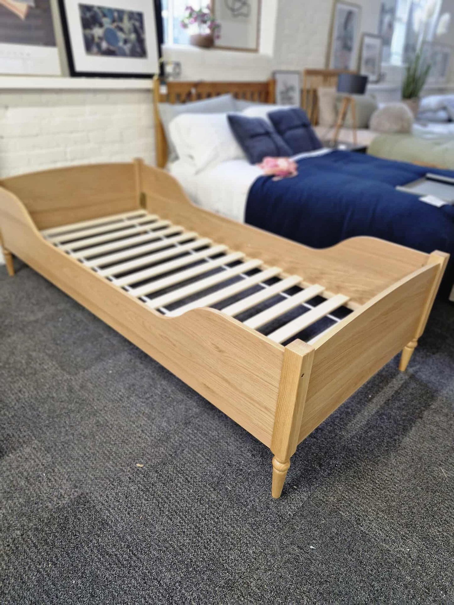 Oak Single Child Bed