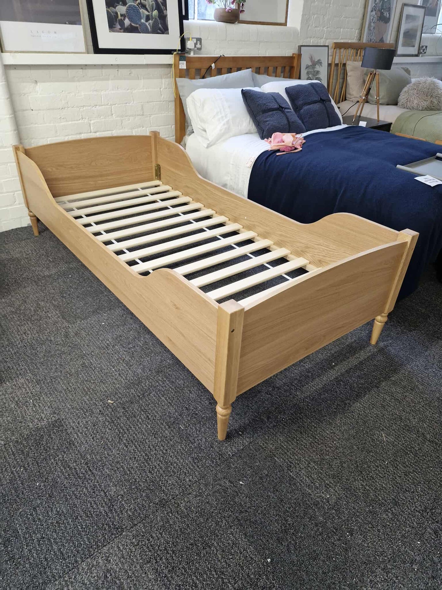 Oak Single Child Bed