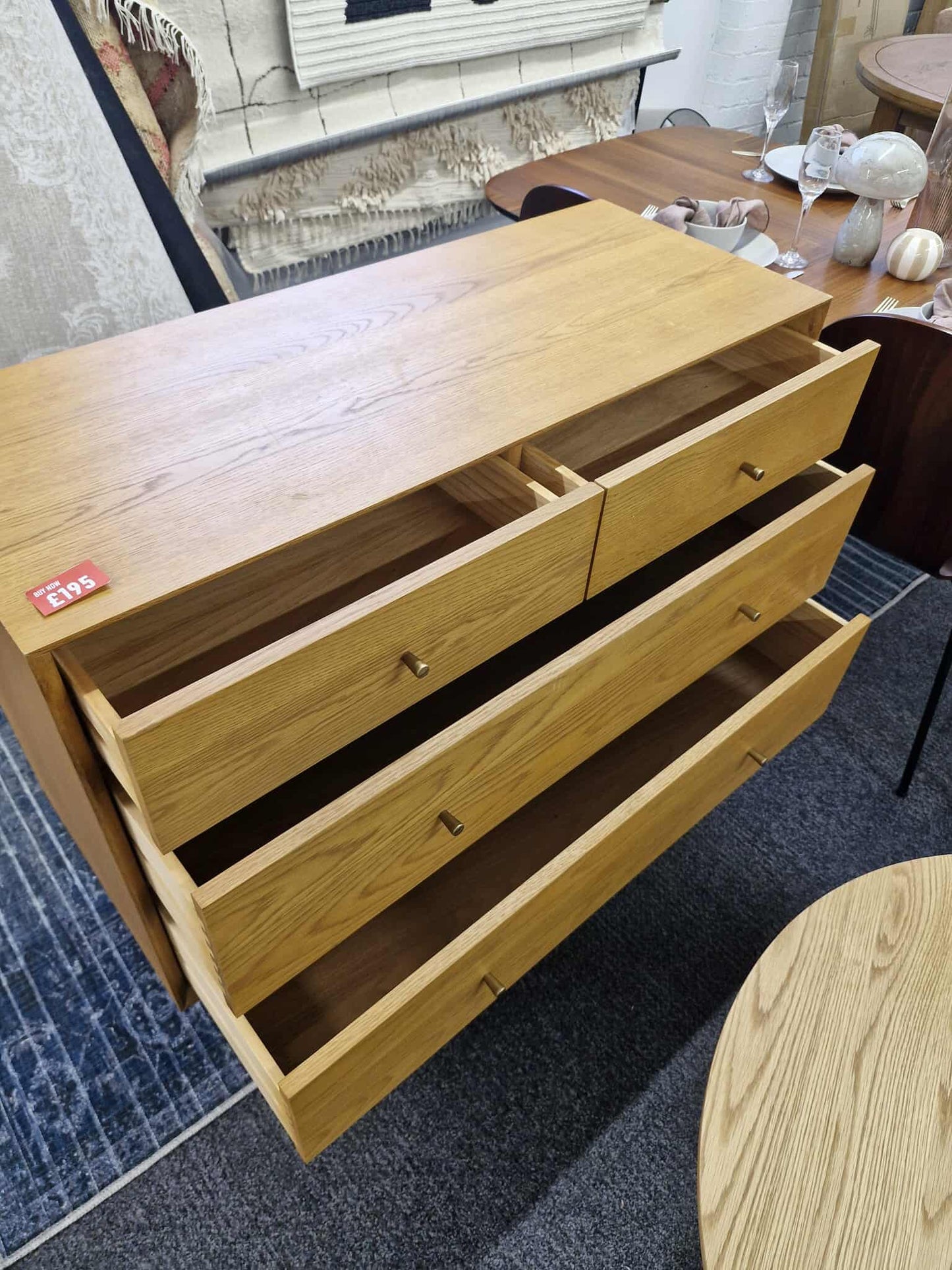 Vintage Style Tall Chest of Drawers