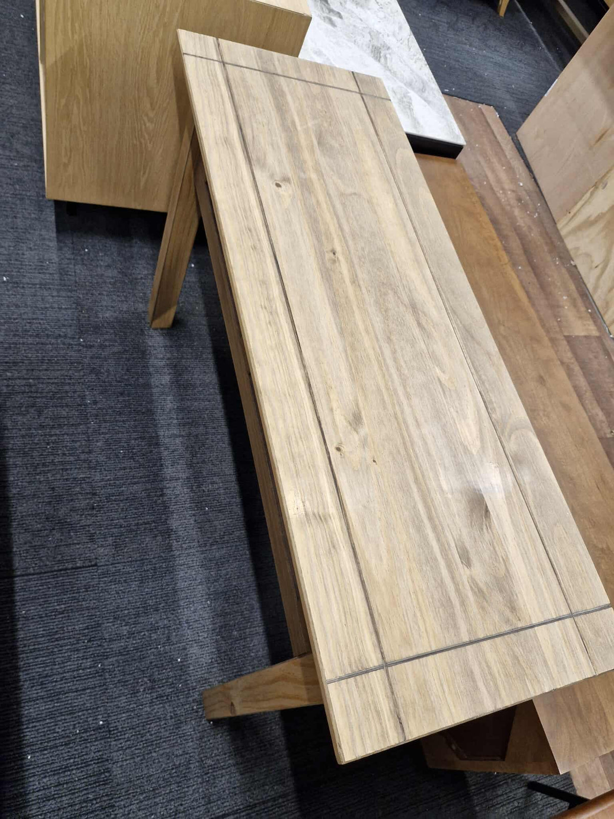 Solid Wood Console Table with Drawers – ExdiFurniture