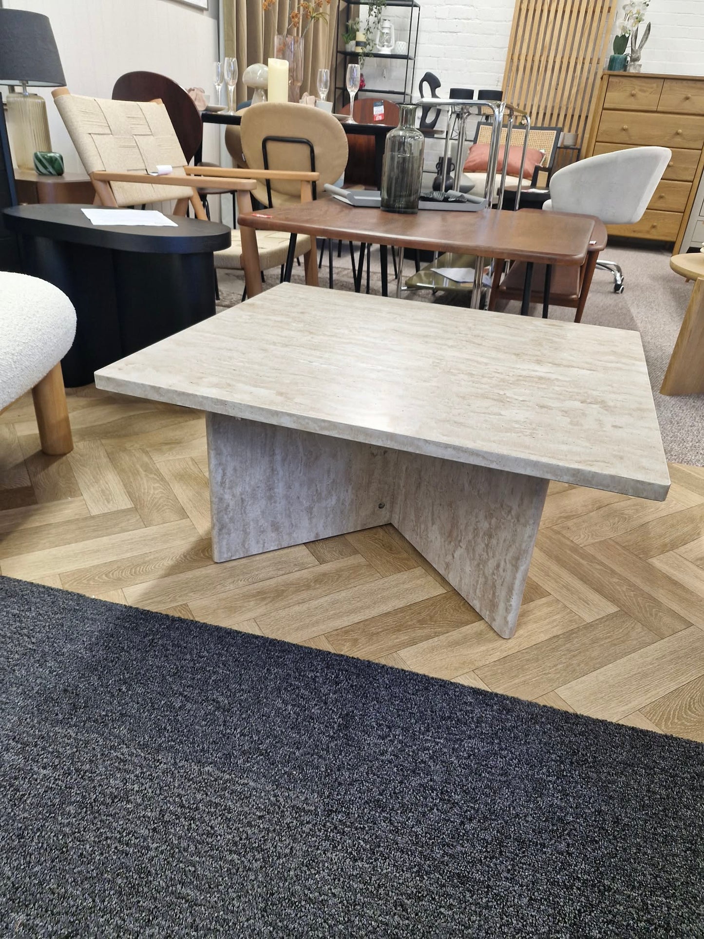 Marble / Stone Effect Coffee Table