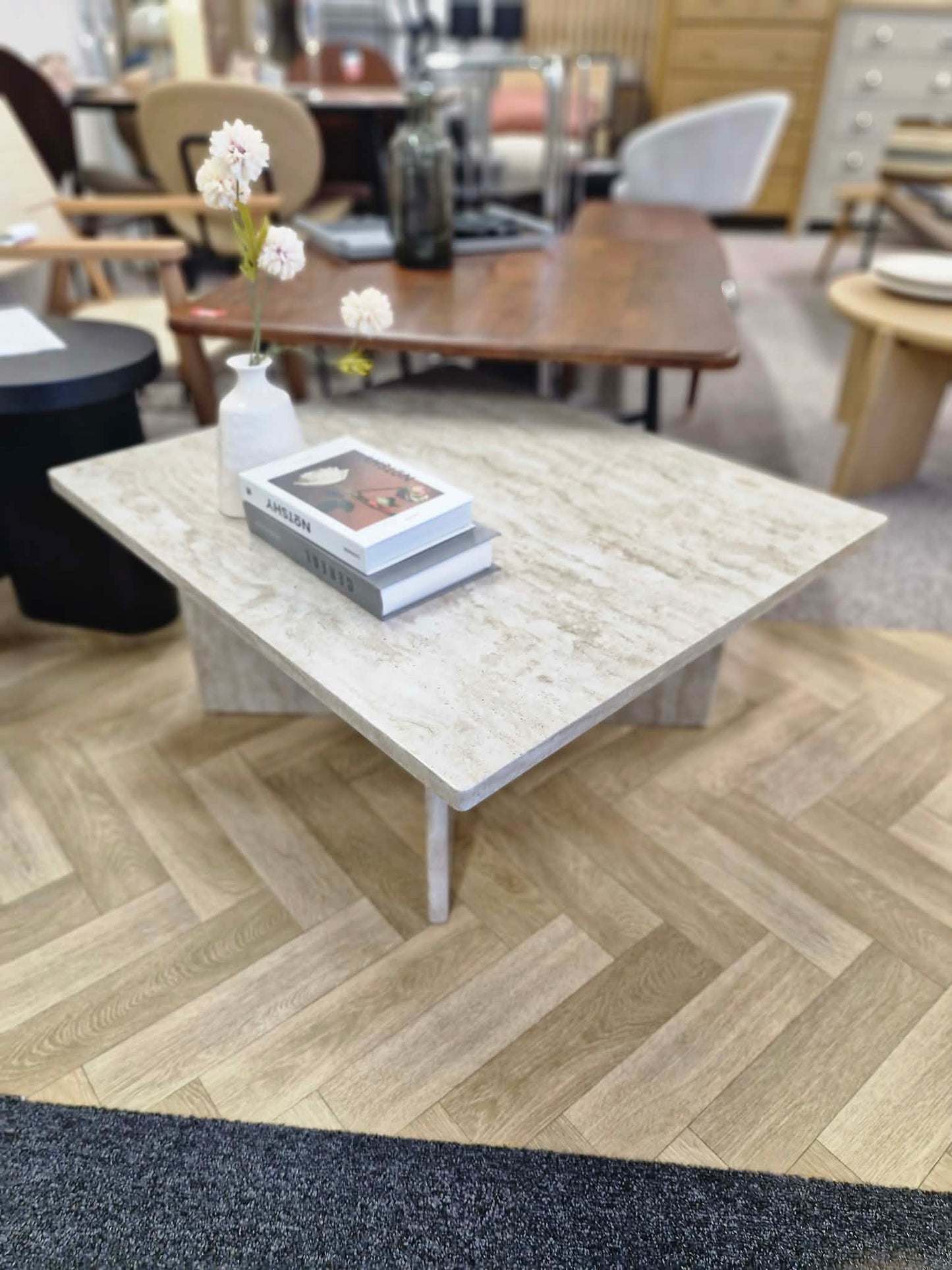 Marble / Stone Effect Coffee Table