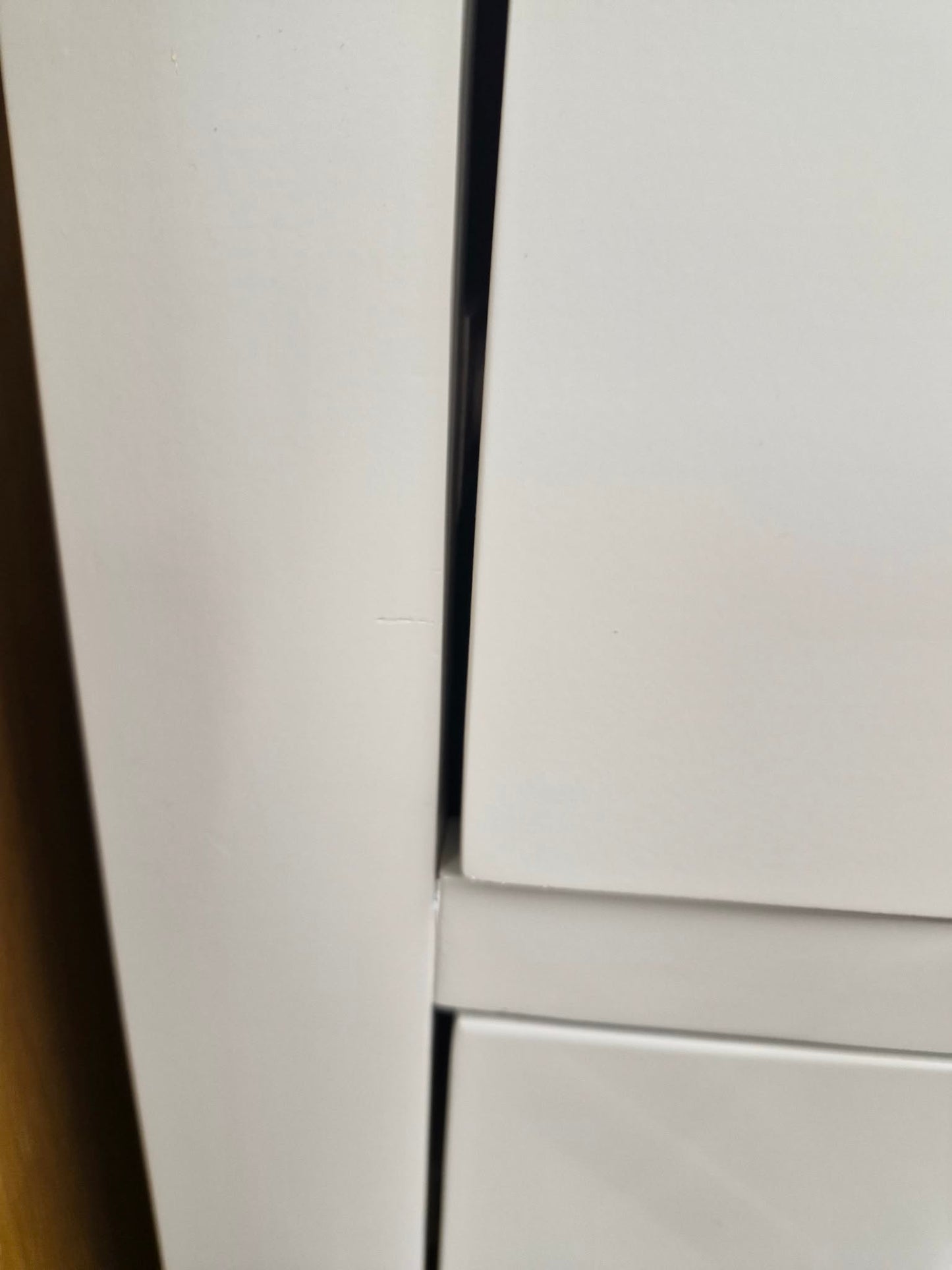 Oak and Grey High Chest of  6 Drawers / 2+4 drawers